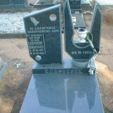 HAASBROEK Leendert Johannes 1933-2000