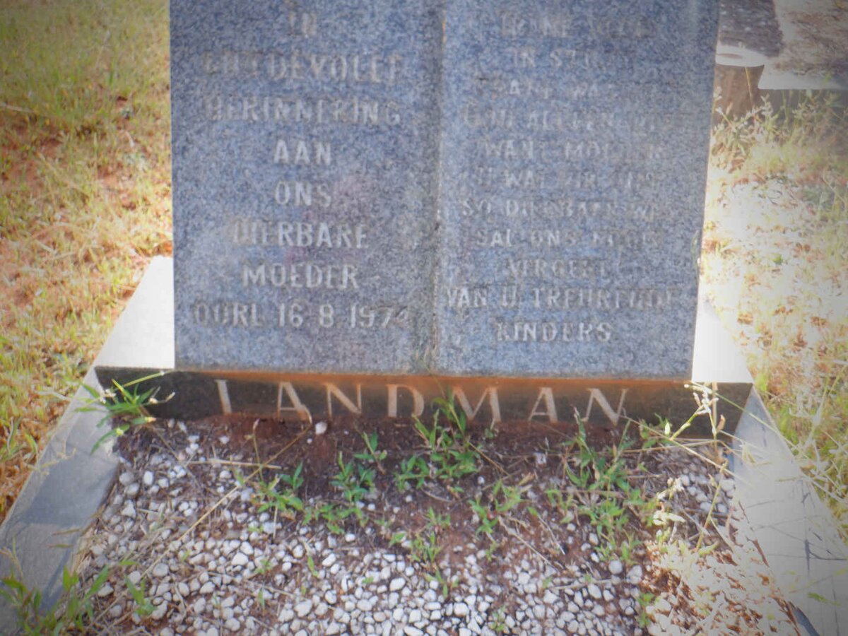 LANDMAN Moeder -1974