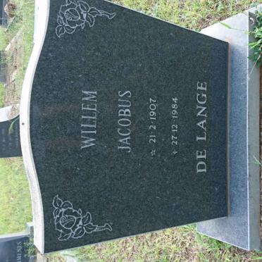 LANGE Willem Jacobus, de 1907-1984