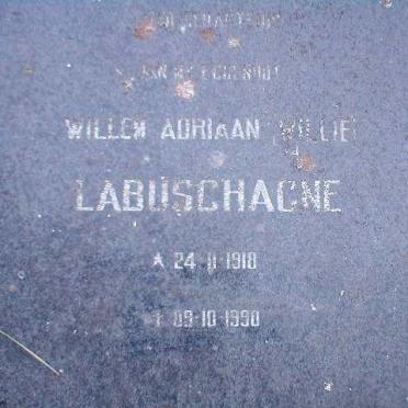 LABUSCHAGNE Willem Adriaan 1918-1990
