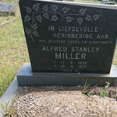 MILLER Alfred Stanley 1895-1975