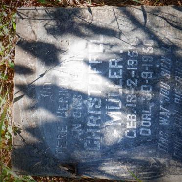 MÜLLER Christoffel 1950-1950