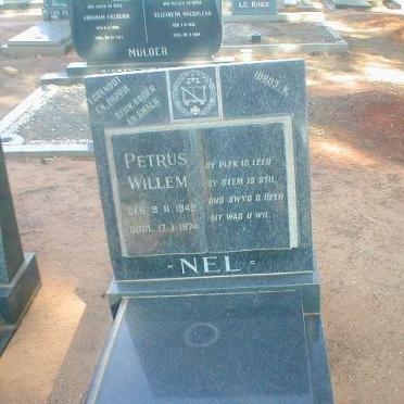NEL Petrus Willem 1942-1974