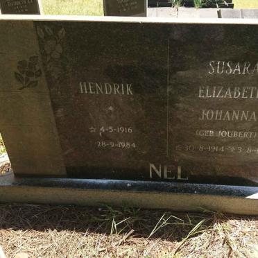 NEL Hendrik 1916-1984 &amp; Susara Elizabeth Johanna JOUBERT 1914-1977