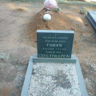OOSTHUIZEN Frikkie 1945-1976