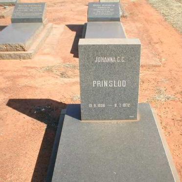 PRINSLOO Johanna C.C. 1908-1972
