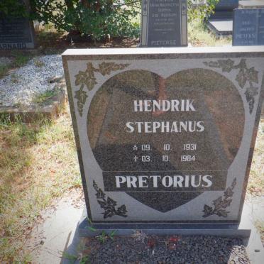PRETORIUS Hendrik Stephanus 1931-1984