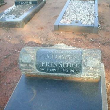 PRINSLOO Jochemus Johannes 1919-1983