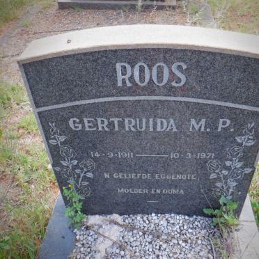 ROOS Gertruida M.P. 1911-1971