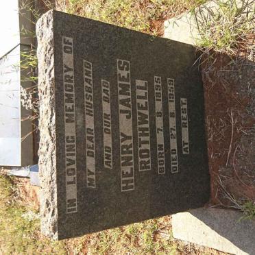 ROTHWELL Henry James 1895-1959