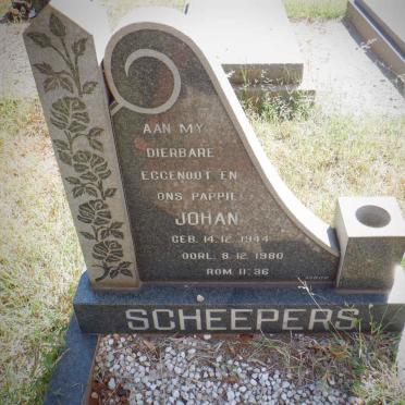 SCHEEPERS Johan 1944-1980