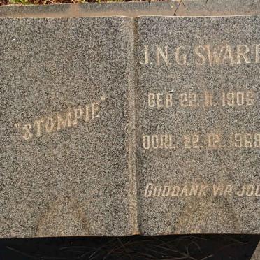 SWART J.N.G. 1906-1968