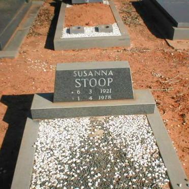 STOOP  Susanna 1921-1978