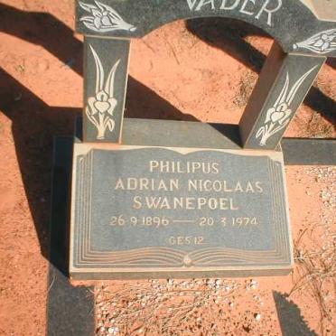 SWANEPOEL Philipus Adrian Nicolaas 1896-1974 &amp; Catharina F. 1892-1972 
