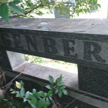 SPANGENBERG David Frederick Johannes 1894-1973 &amp; Gezina Elizabeth 1894-1990