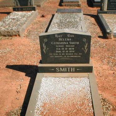 SMITH Helena Catharina geb. DURAND 1879-1972