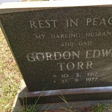 TORR Gordon Edwin 1917-1977