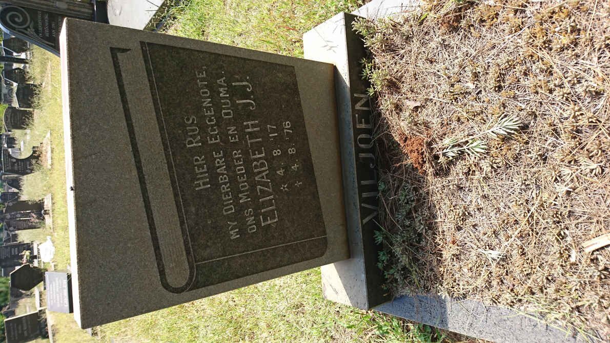 VILJOEN Elizabeth J.J. 1917-1976