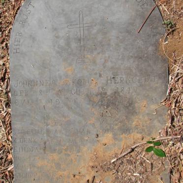 HERHOLDT Johannes Jakobus 1847-1920