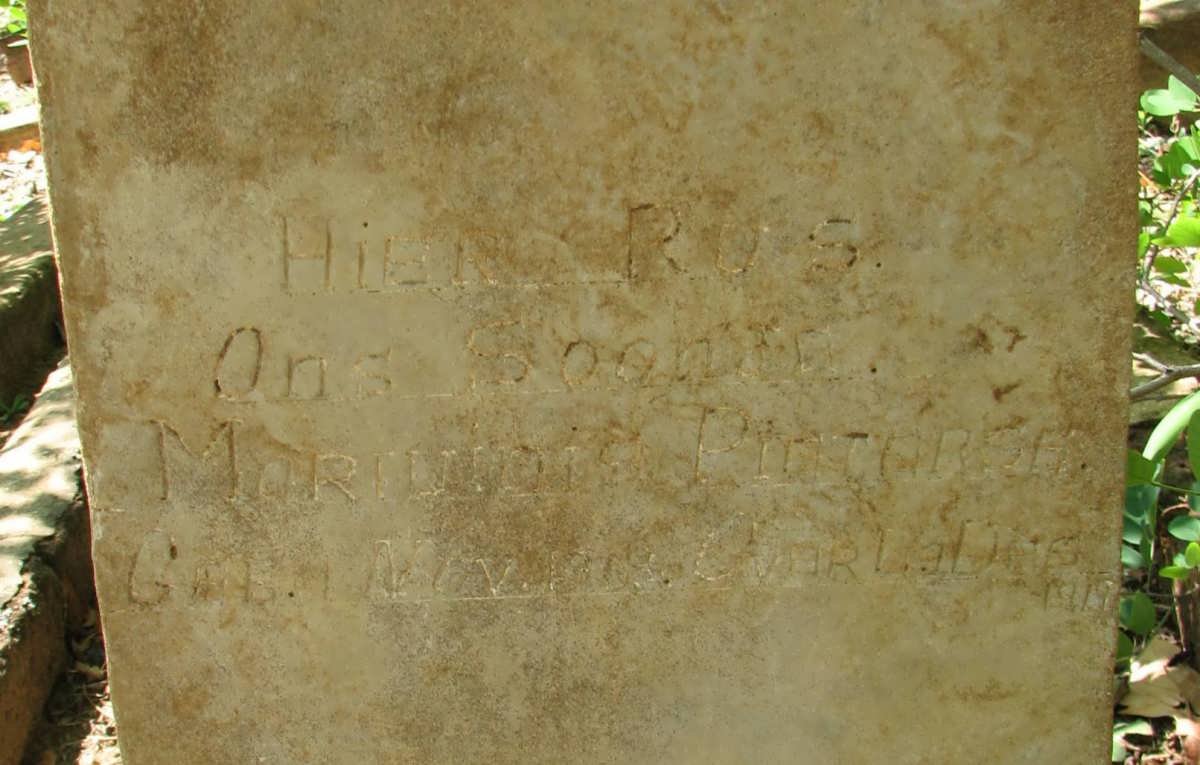 PIETERSE Marthinus 1918-1919