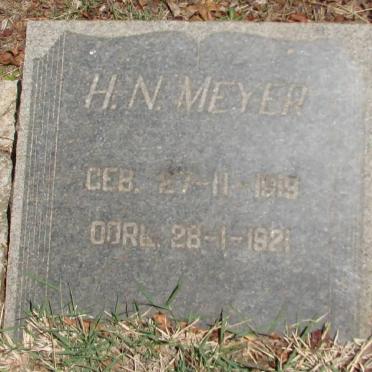 MEYER H.N. 1919-1921
