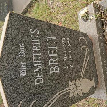 BREET Demetrius 1932-1989