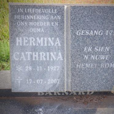 BARNARD Hermina Cathrina 1927-2007