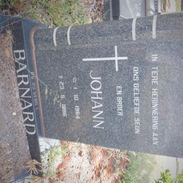 BARNARD Johann 1964-1986
