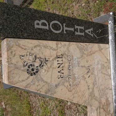 BOTHA Fanie 1983-1986 :: BOTHA Hannes 1988-19??