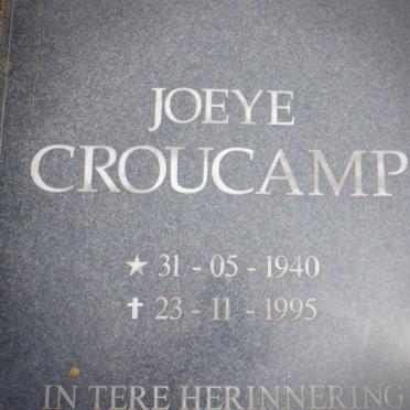 CROUCAMP Joeye 1940-1995