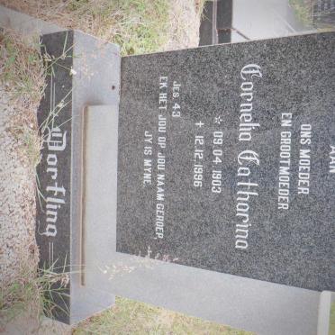 DORFLING Cornelia Catharina 1903-1996
