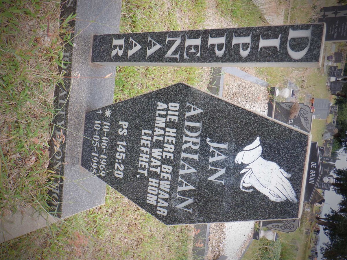 DIPPENAAR Jan Adriaan 1969-1995