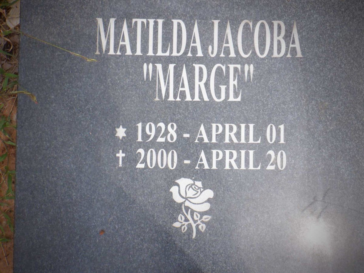 ESCH Karl Percy 1924-2006 &amp; Matilda Jacoba 1928-2000