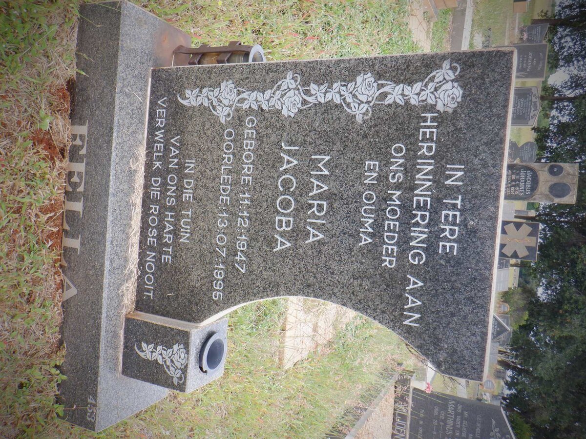 FELLA Maria Jacoba 1947-1995