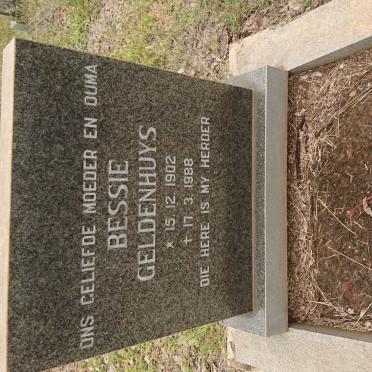 GELDENHUYS Bessie 1902-1988