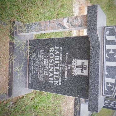 JELE Jabulile Rosinah 1956-2009