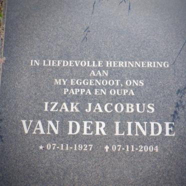 LINDE Izak Jacobus, van der 1927-2004