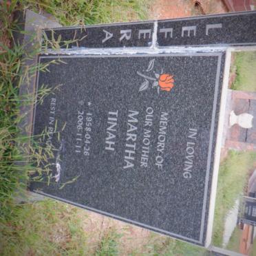 LEFERA Martha Tinah 1958-2006