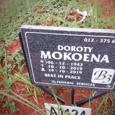 MOKOENA Doroty 1943-2019