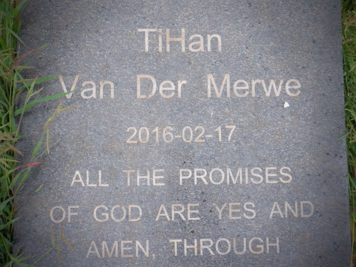 MERWE Tihan, van der -2016