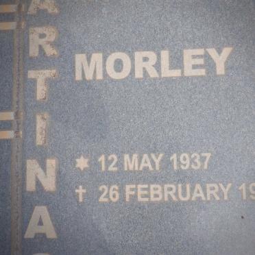 MARTINAGLIA Morley 1937-1999