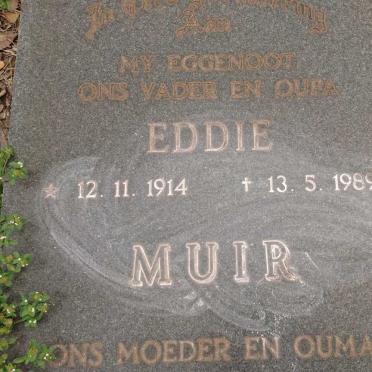 MUIR Eddie 1914-1989