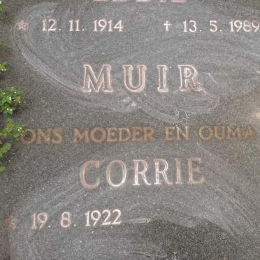 MUIR Eddie 1914-1989 &amp; Corrie 1922-