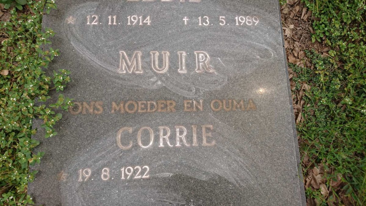 MUIR Corrie 1922-