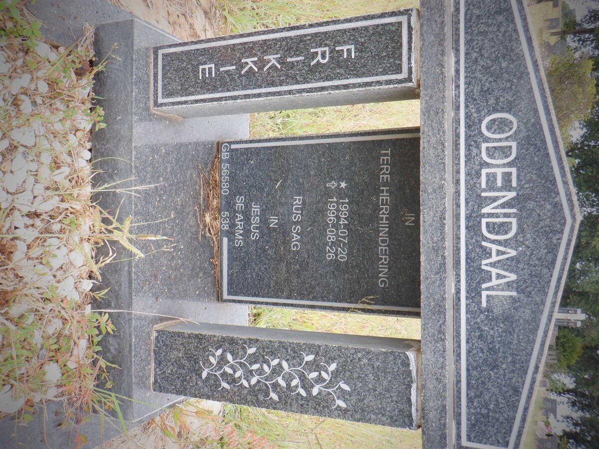 ODENDAAL Frikkie 1994-1996