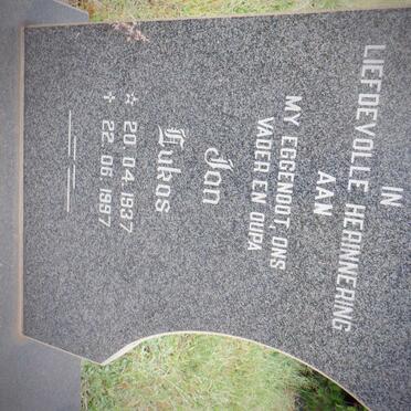 OPPERMAN Jan Lukas 1937-1997 &amp; Yvonne Lorraine 1940-