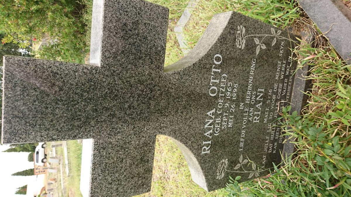 OTTO Riana nee COETZEE 1965-1998