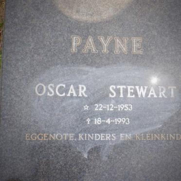 PAYNE Oscar Stewart 1953-1993
