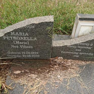 RAUTENBACH Maria Petronella nee VILJOEN 1926-2006