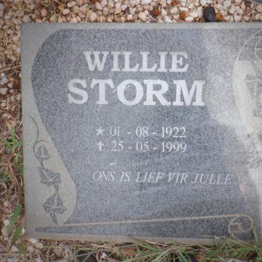 STORM Willie 1922-1999